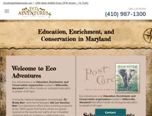 Tablet Screenshot of ecoadventures.org