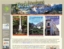 Tablet Screenshot of ecoadventures.com